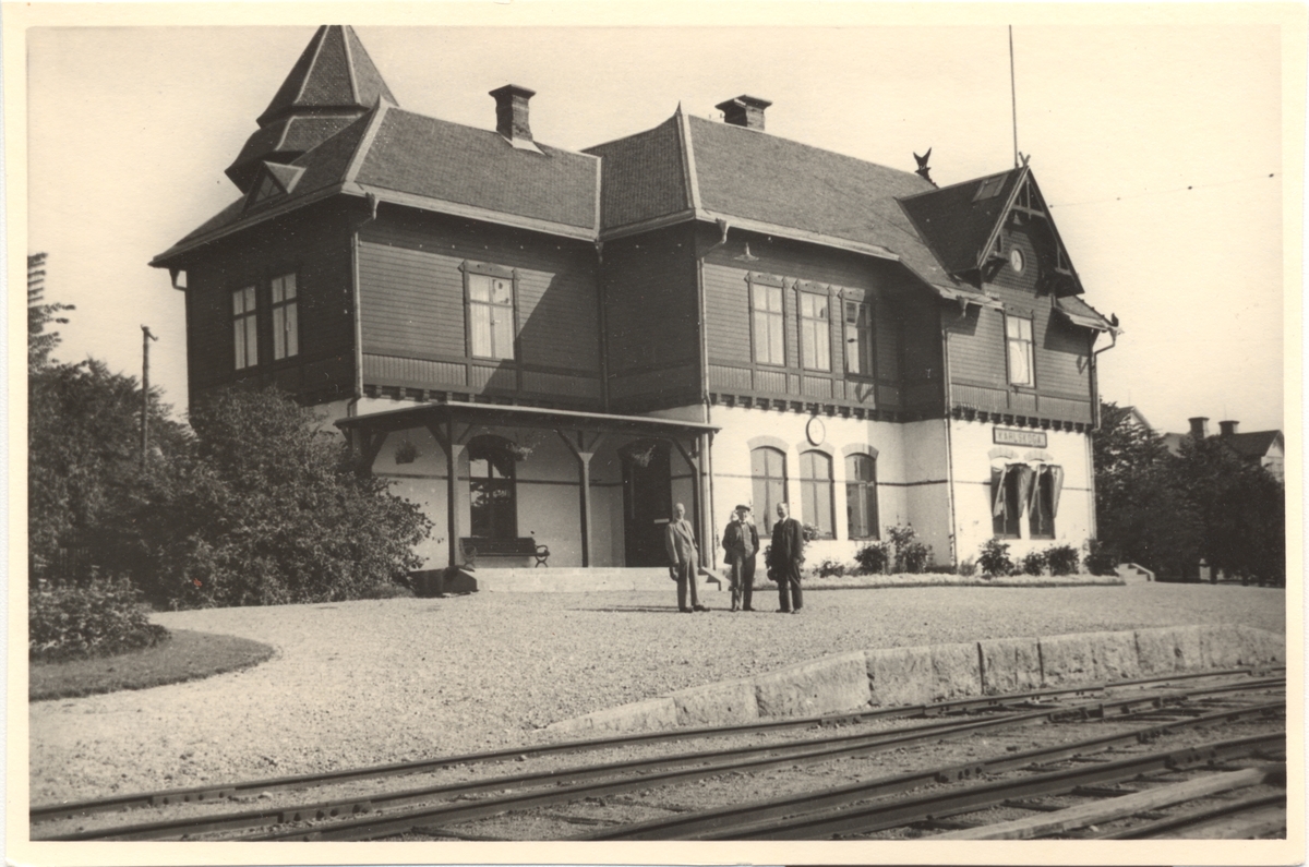 Karlskoga järnvägsstation.