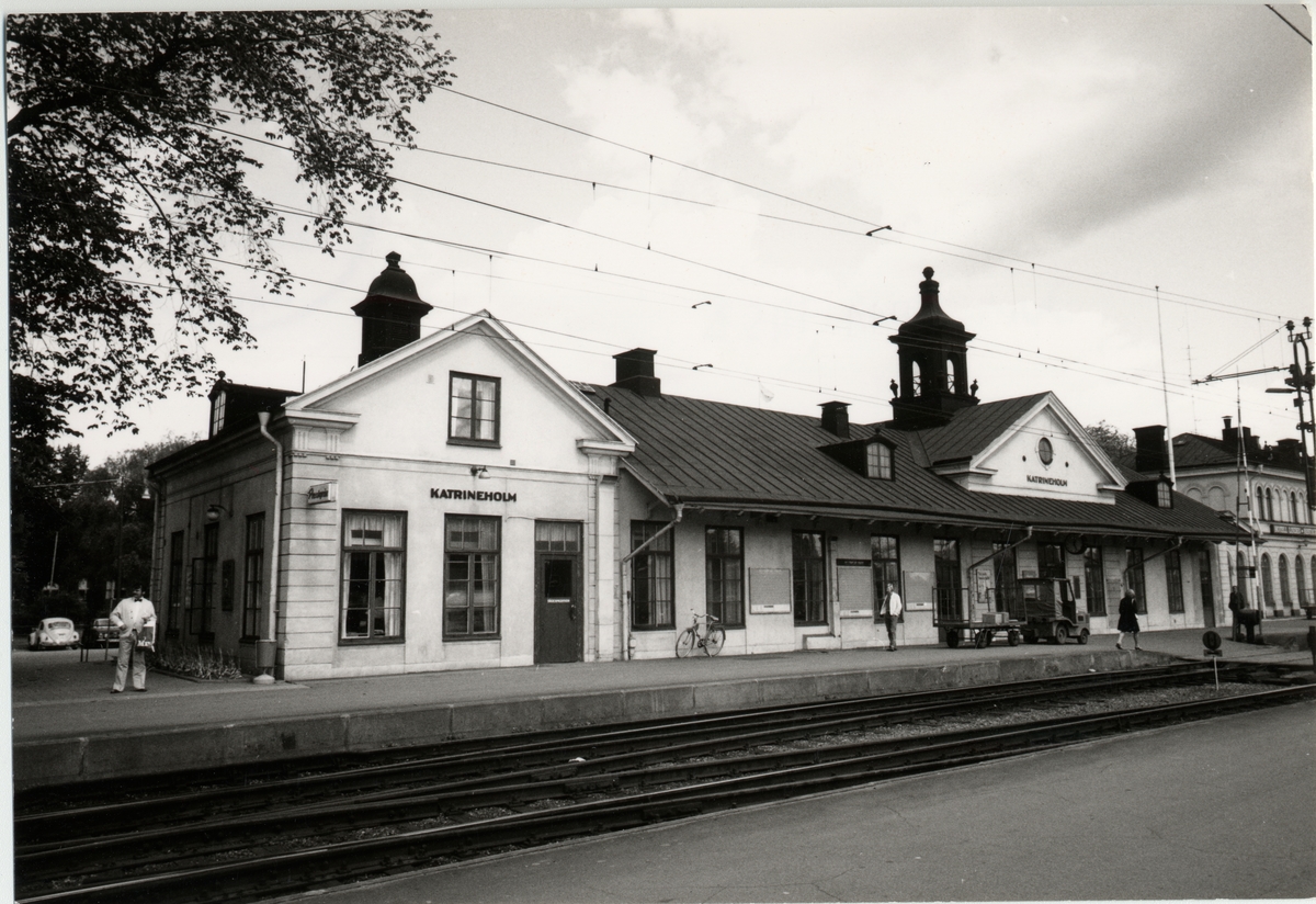 Katrineholm. Järnvägsstationen