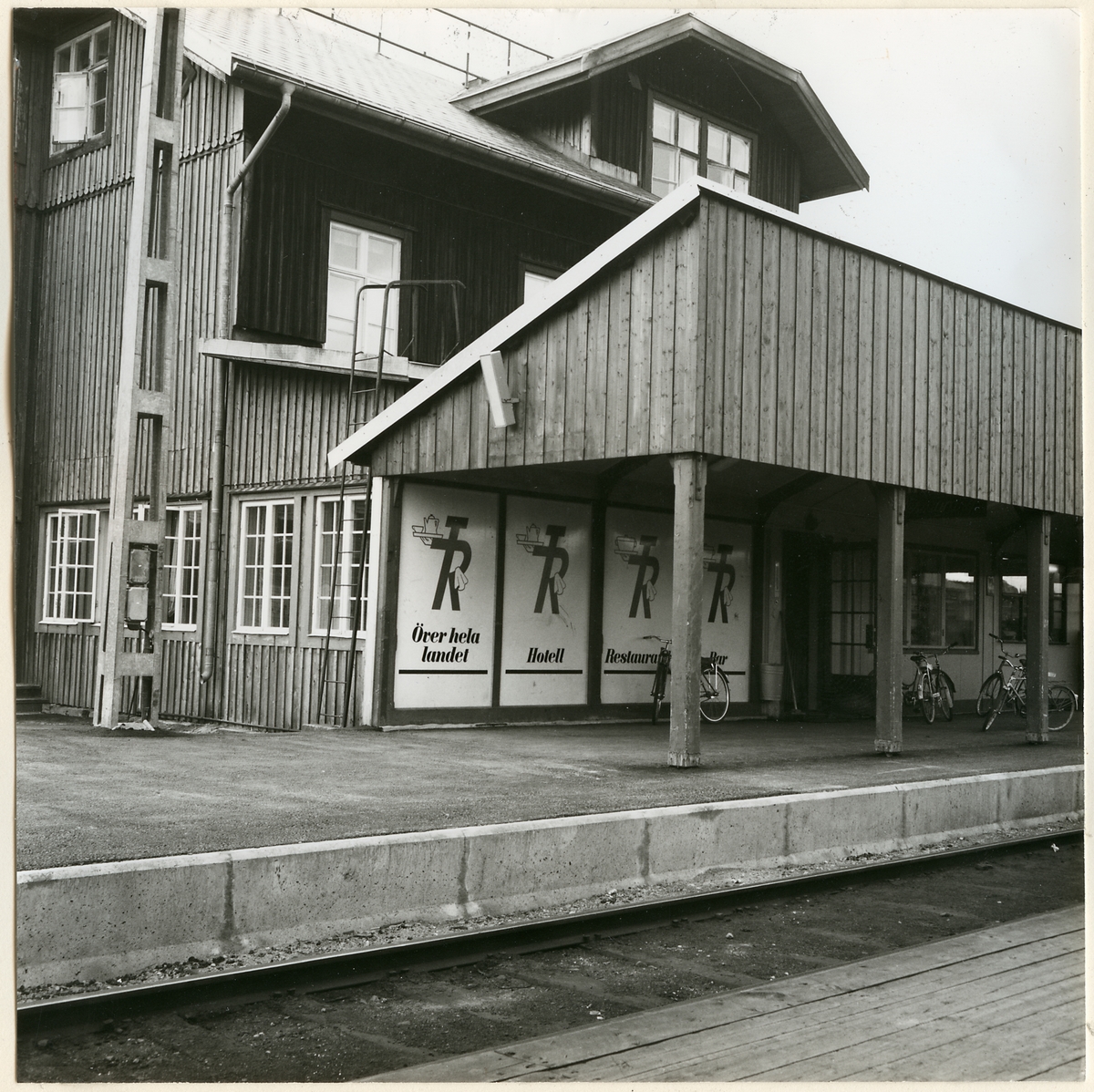 Järnvägshotellet vid Storlien station.