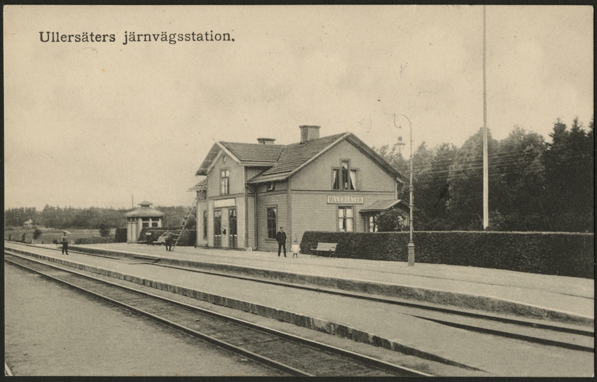 Ullersäter station. Orten har idag namnet Ullersätter.