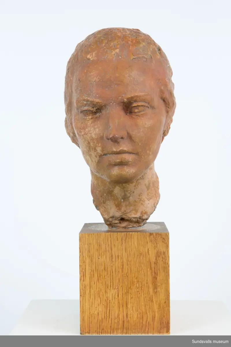 Porträttskulptur av Marie Barbaud.