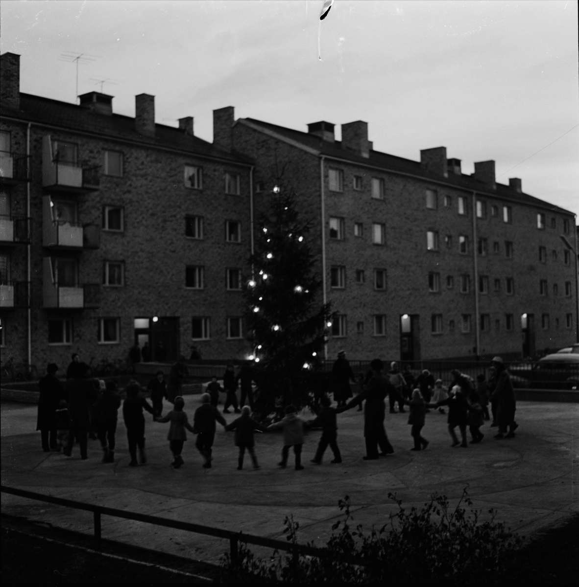 "Höganäsområdets juldans, bostadsföreningen Domar", Uppsala 1957
