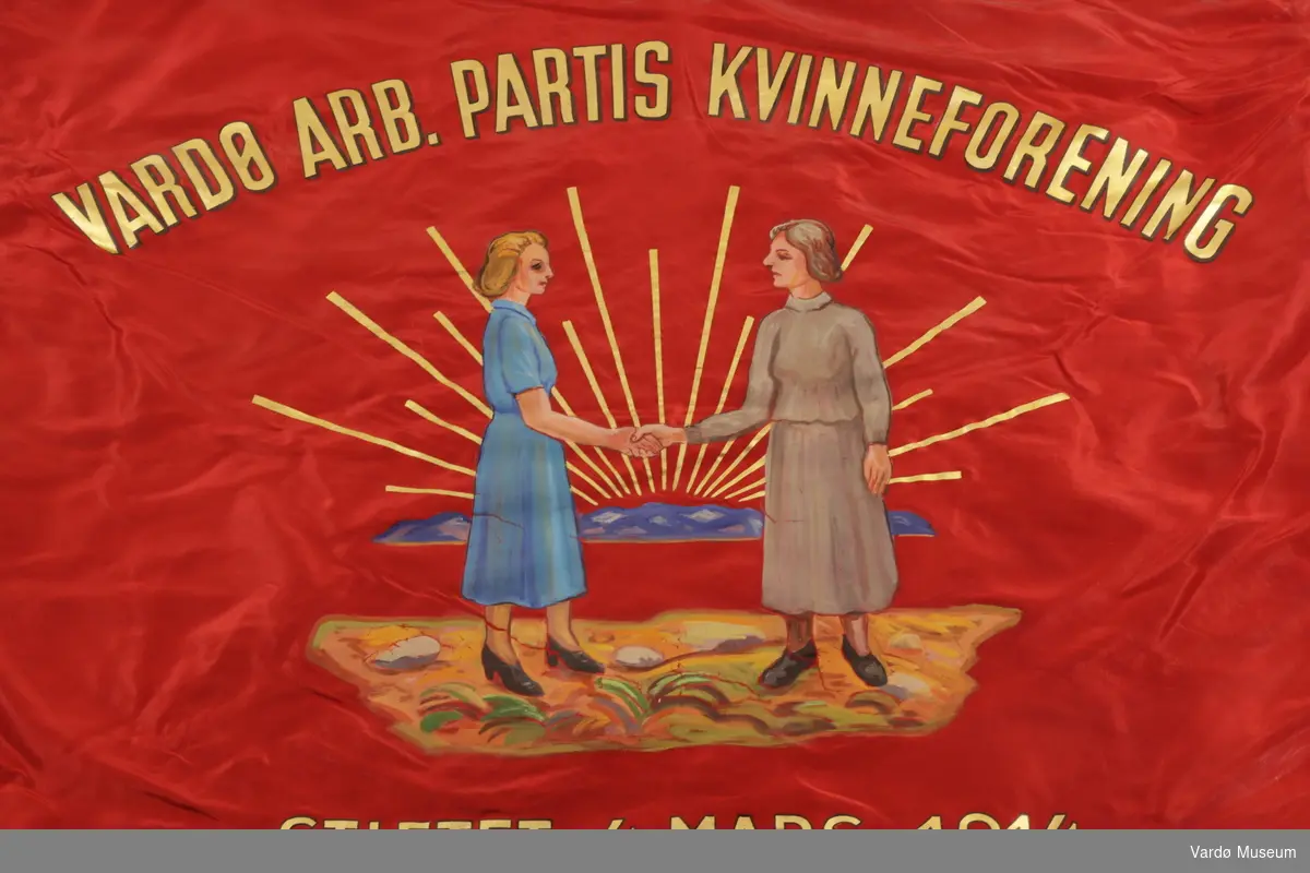 Vardø arb.partis kvinneforening
Stiftet 4 mars 1914
Kvinner løft i flokk