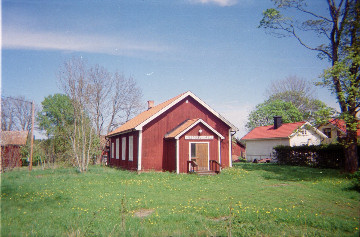 Nolsterby kapell, Nolsterby, Söderön, Börstils socken, Uppland maj 2002