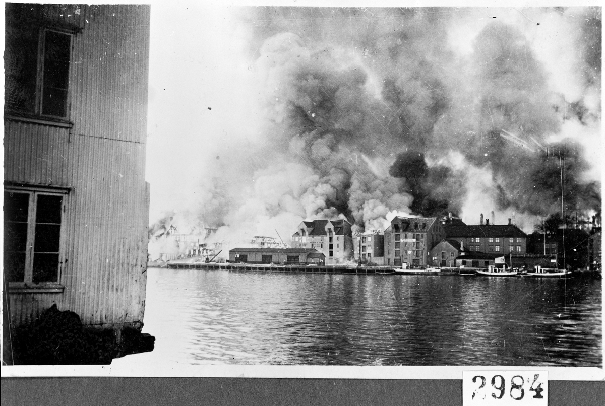 Brann i Kristiansund, 1940.