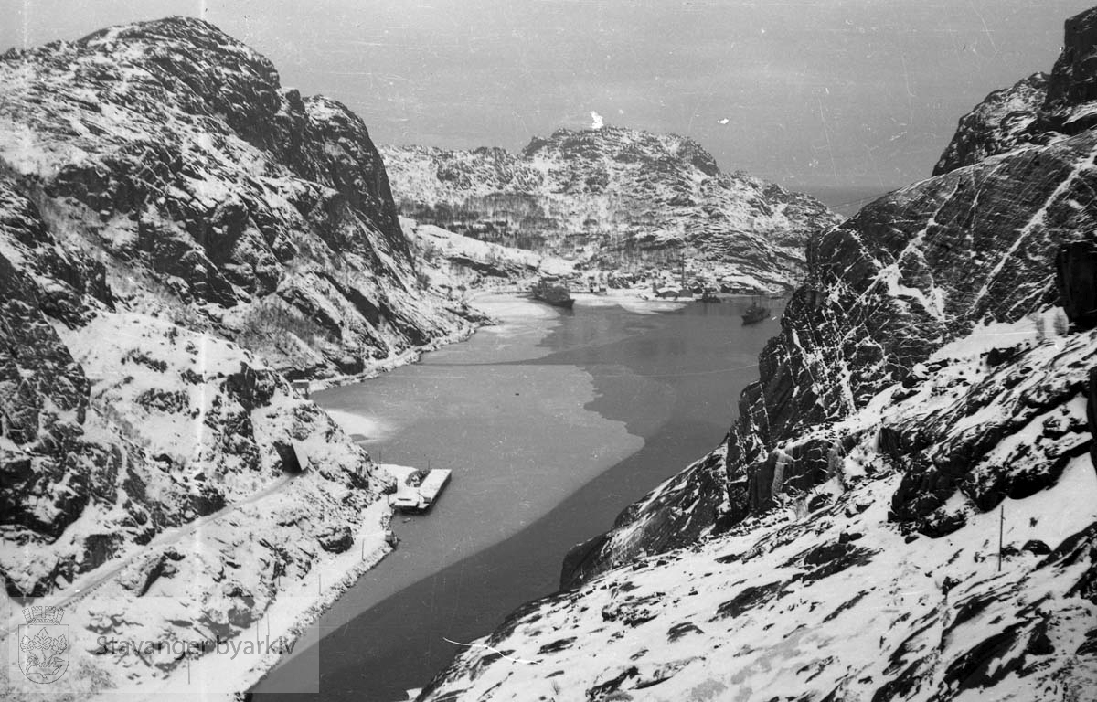 Fra Altmark-affæren i Jøssingfjord februar 1940..