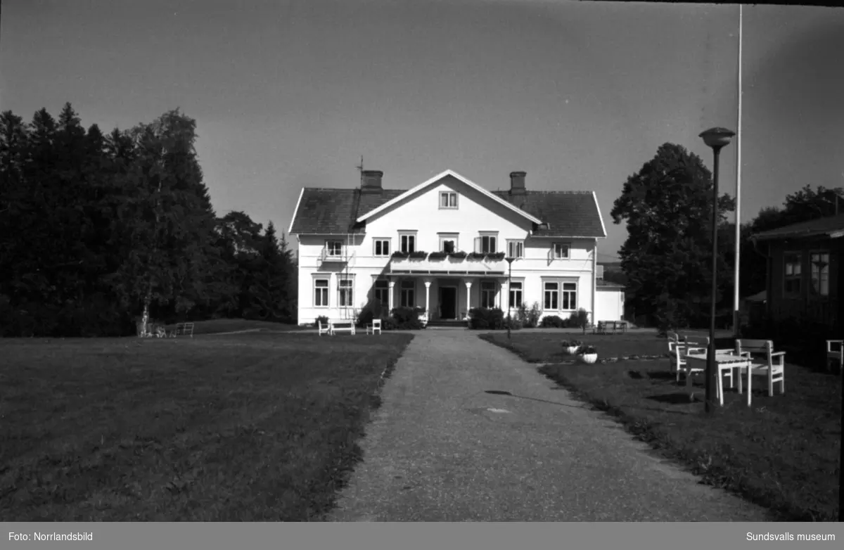 Sjukhem på Alnö, tidigare Hörningsholms herrgård.