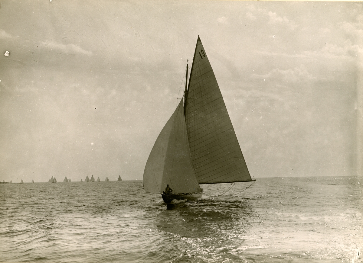 KSSS regatta i Sandhamn 1920.