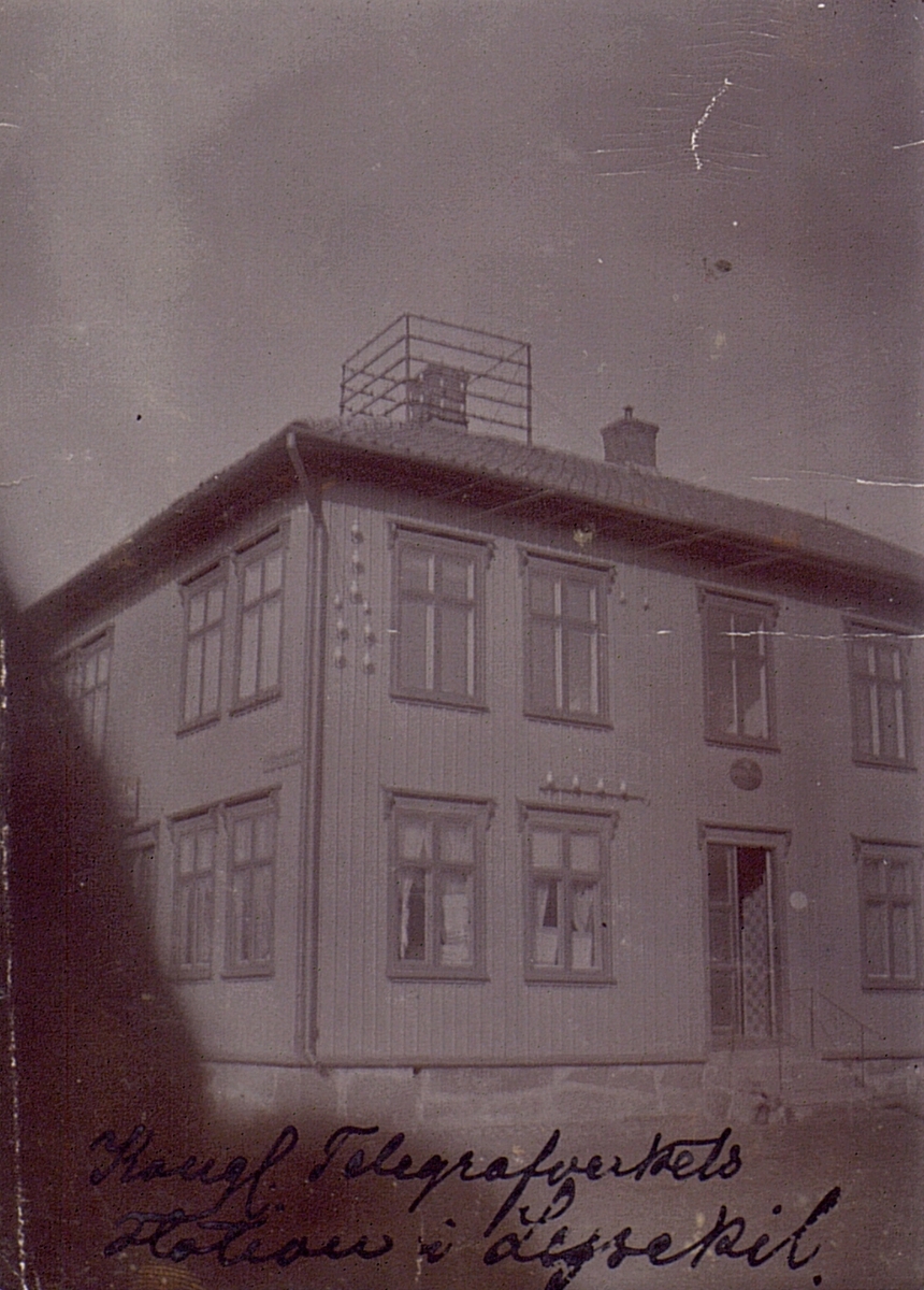 Kongl. Telegrafverkets stationer i Lysekil.