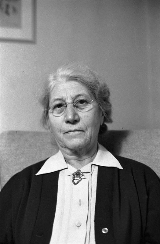 Nanna Broch, fotografert i 1959 (Foto/Photo)