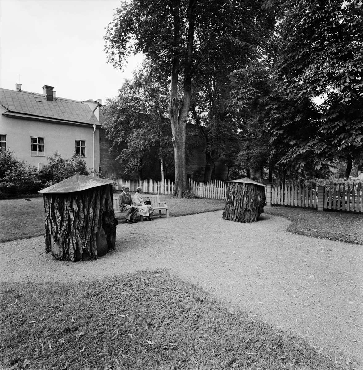 Linnéträdgården, Uppsala 1960