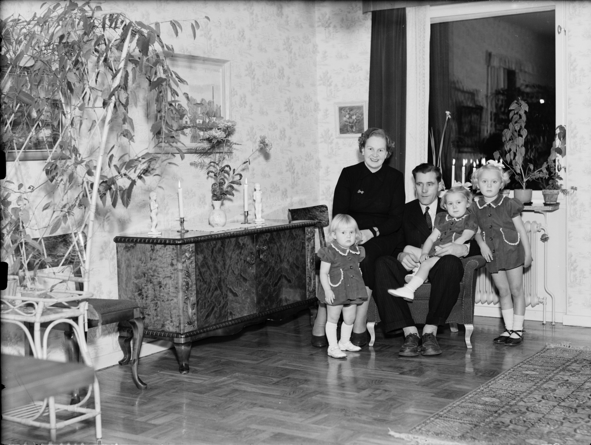 Familj i hemmet, Östhammar, Uppland