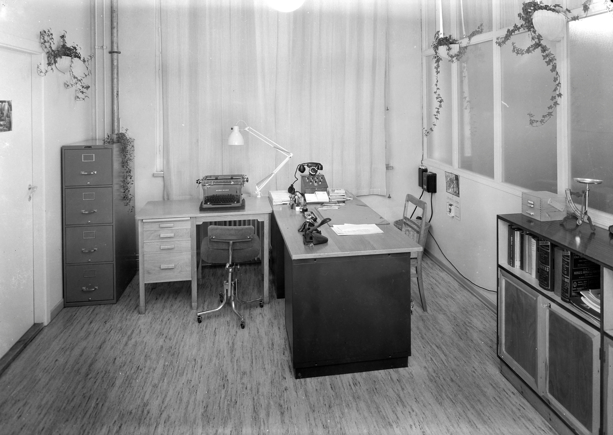 Laboratorium for forbrenningsmotorer, interiør