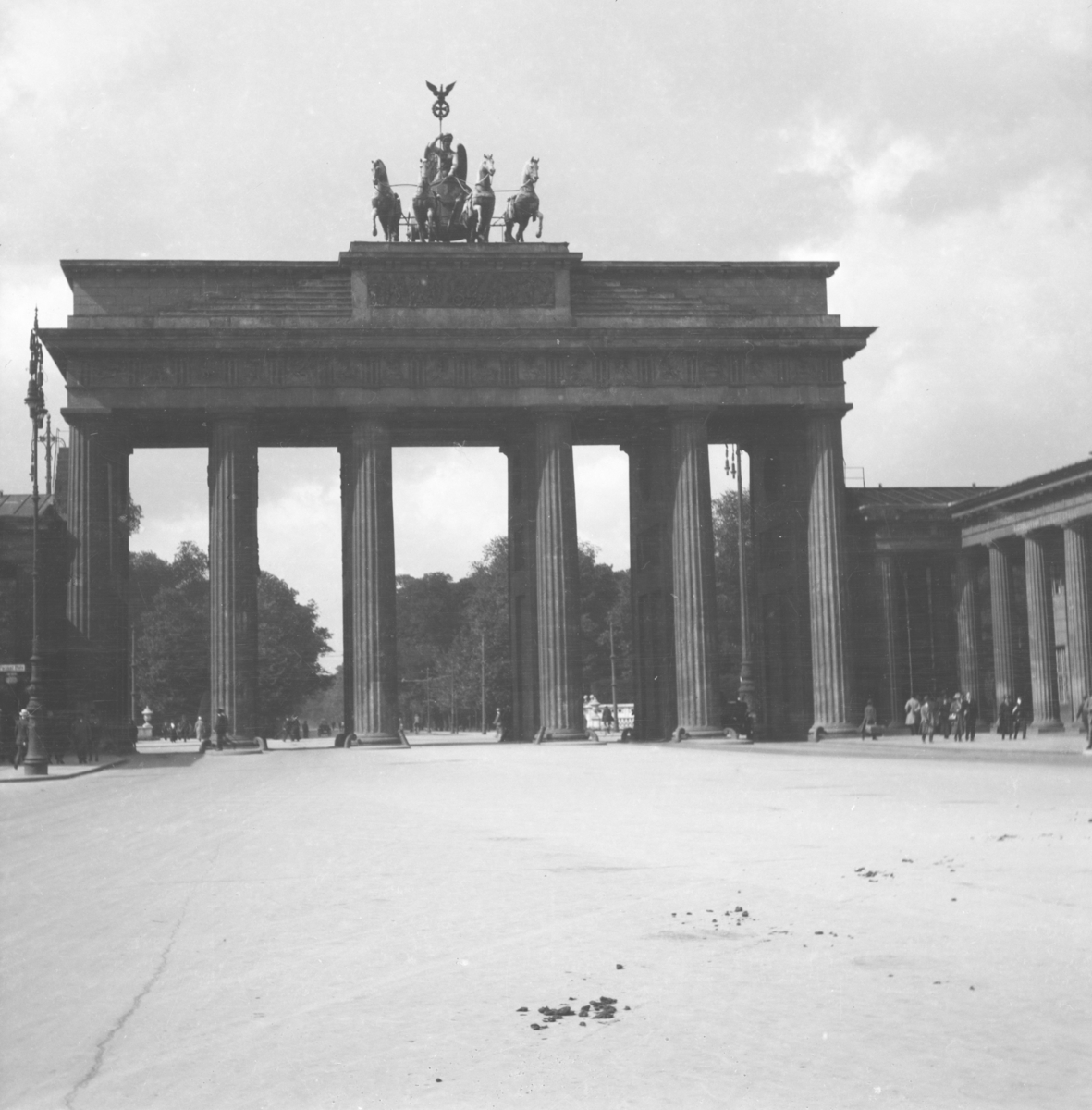 Brandenburger Tor i Berlin.