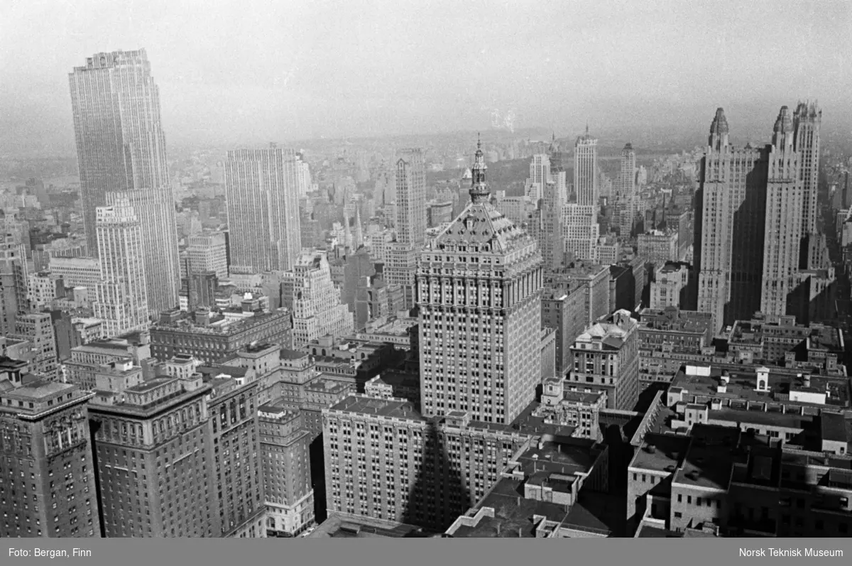 Storby oversikt New York City