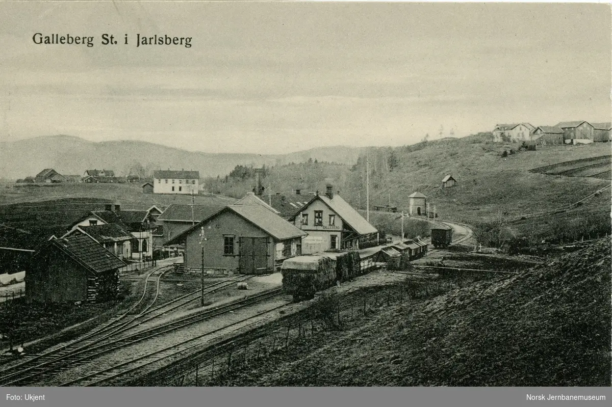 Galleberg stasjon på Vestfoldbanen.