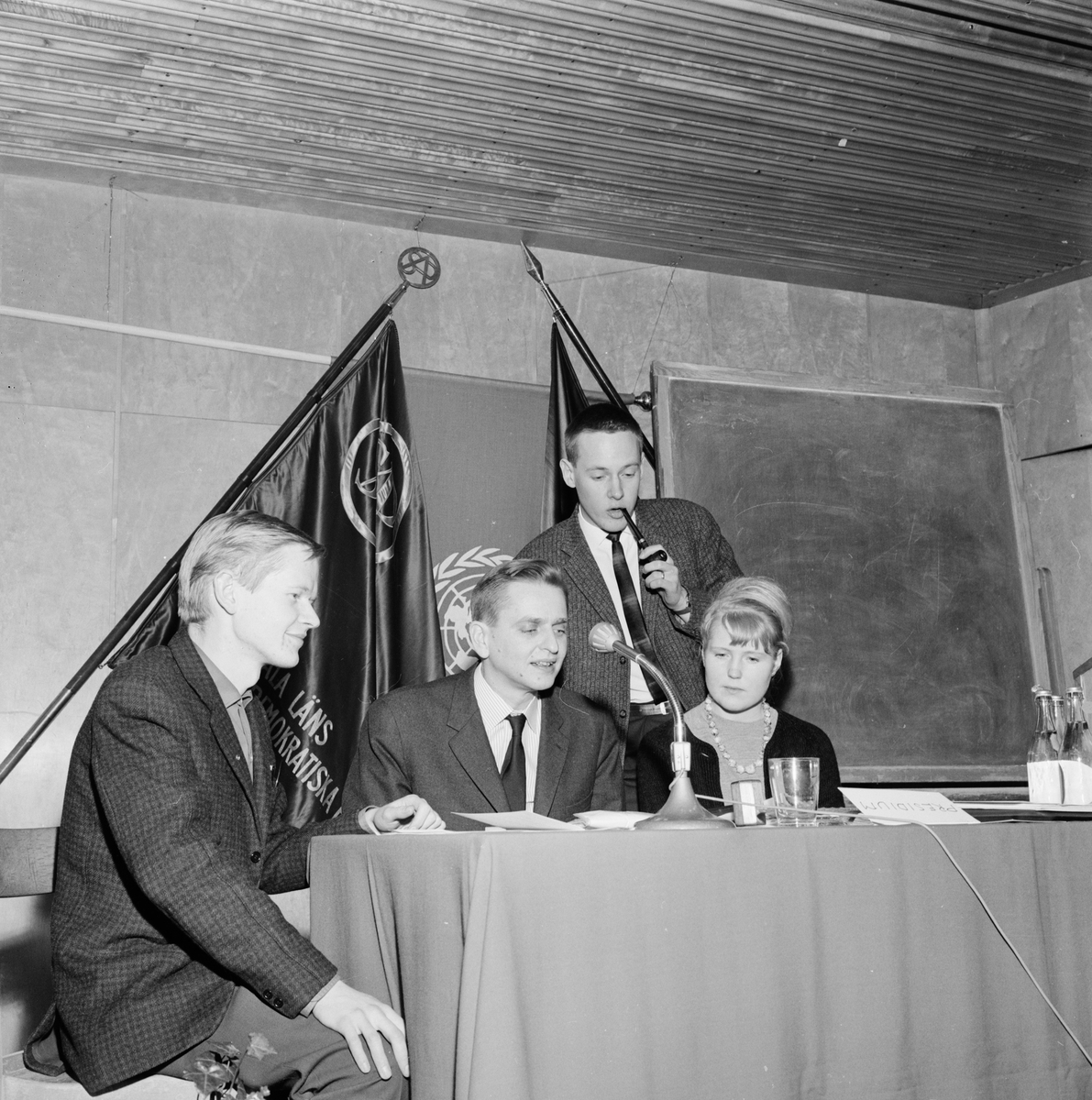Ungdomens landsting, statsrådet Olof Palme, Uppsala mars 1964