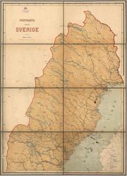 Post- och kommuniationskartor 1900-tal