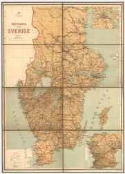 Post- och kommuniationskartor 1900-tal