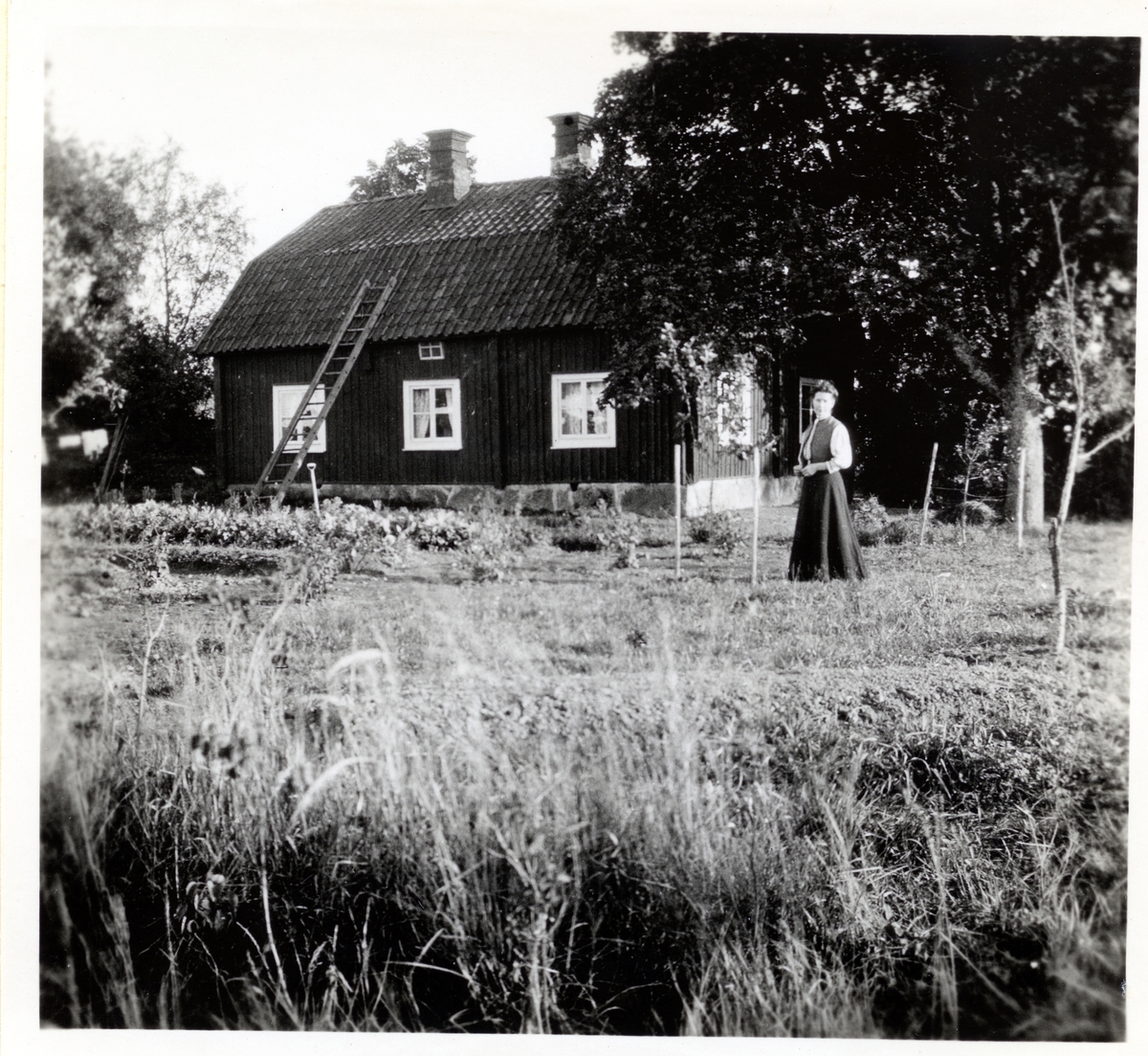 Skultuna sn, Västerås.
Komministergården, Bergsboda.  C:a 1900-1910.
