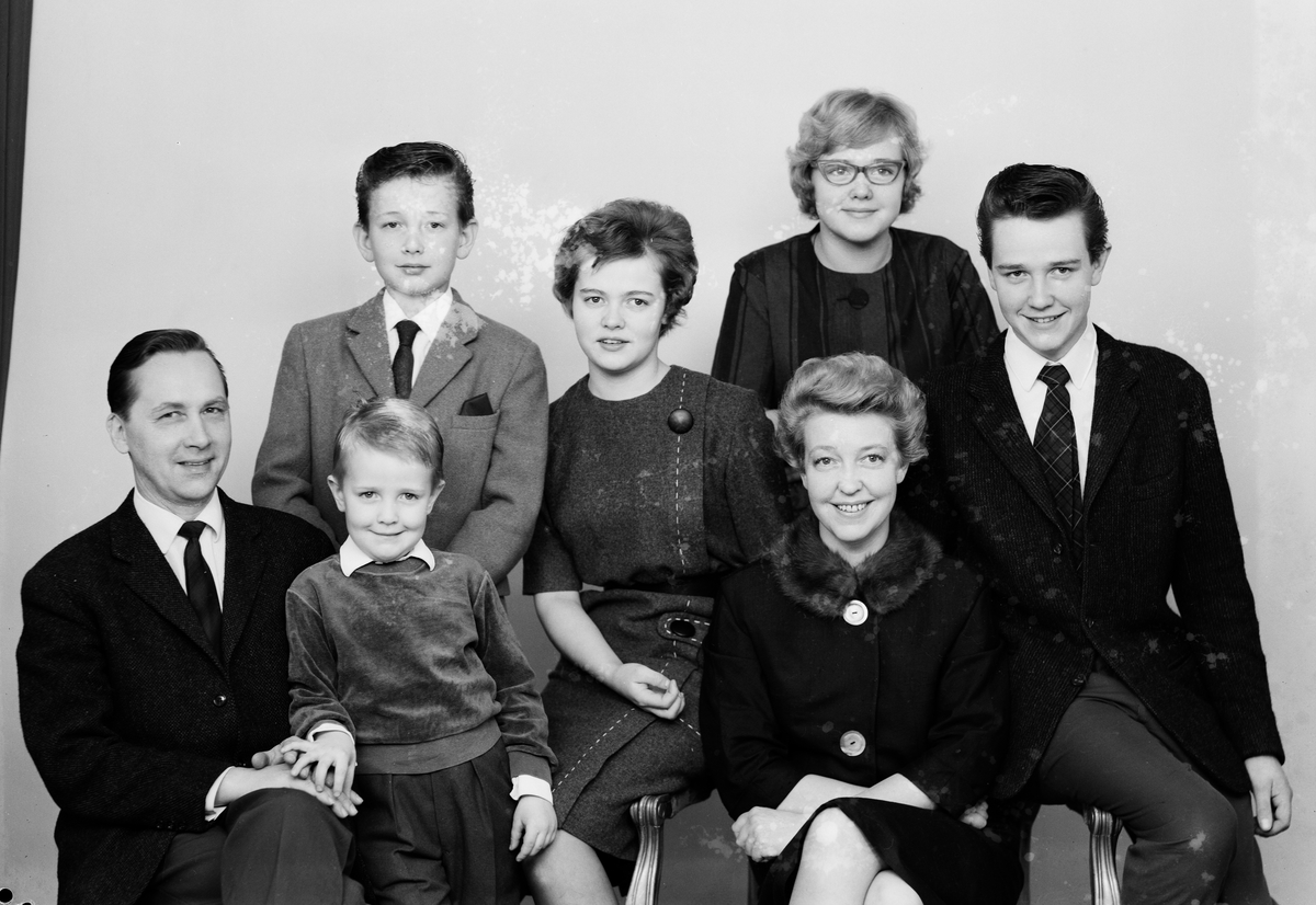 Björn Strandberg med familj, Uppsala