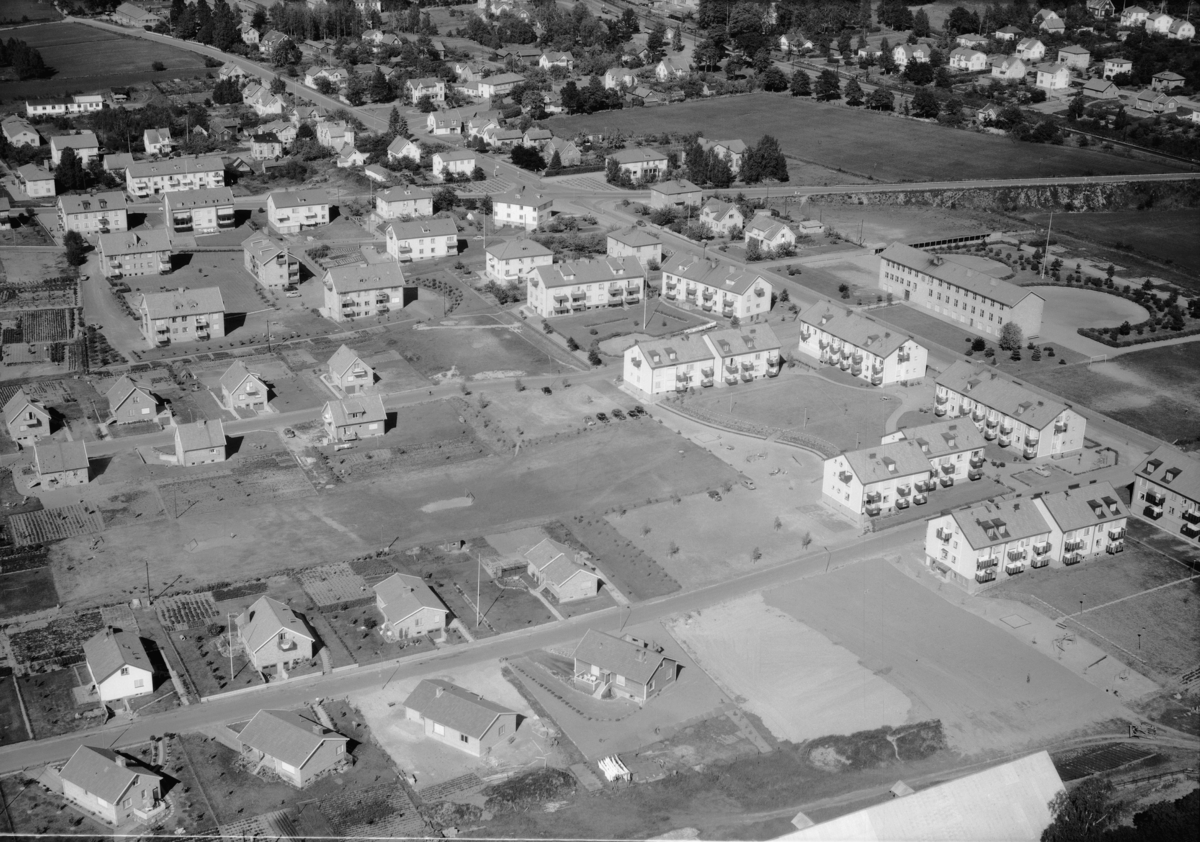 Flygfoto över Bankeryd i Jönköpings kommun. Nr: 270/1959
