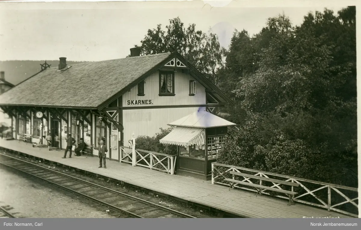 Skarnes stasjon på Kongsvingerbanen