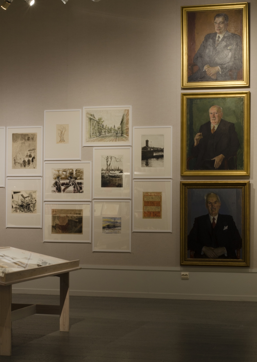 Utställningen "Vägar in i magasinen" Konsthallen på Dalarnas museum under tiden november 2018 till september 2019. 
57 st bilder