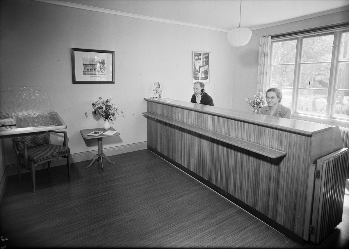 Upsala Sparbank - filial i Knivsta, Uppland 1947