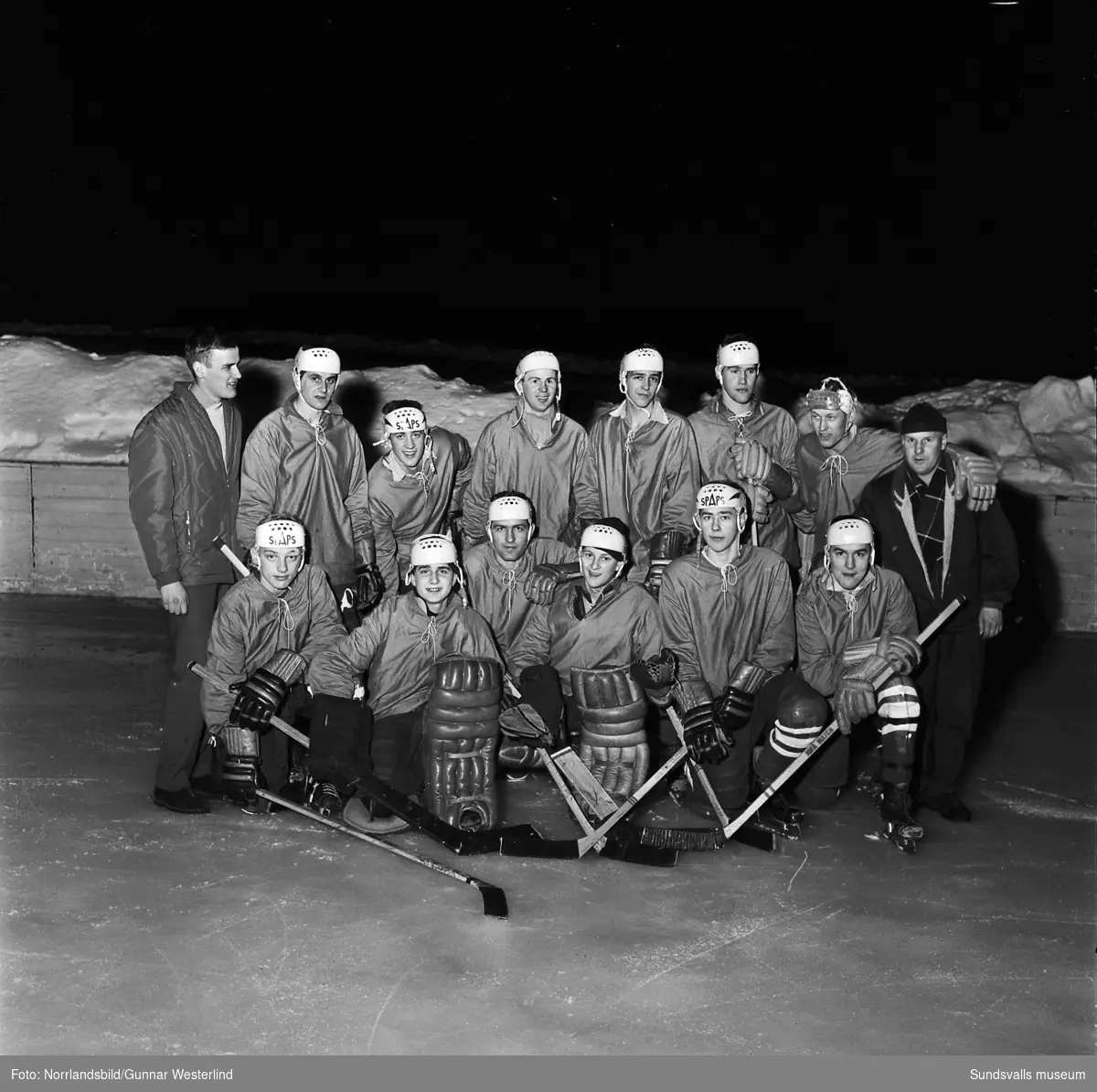 Essviks ishockeylag 1961, lagbild.