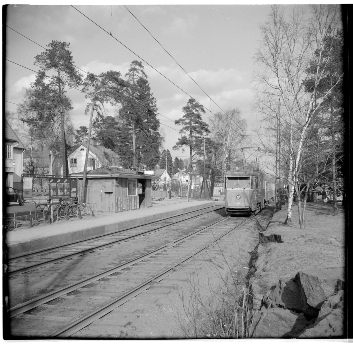 Aktiebolaget Stockholms Spårvägar, SS A29 197 linje 16 Slussen - Mälarhöjden.
