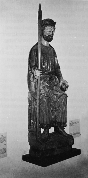 Olav-statua fra den gamle Tylldalskjerka. 