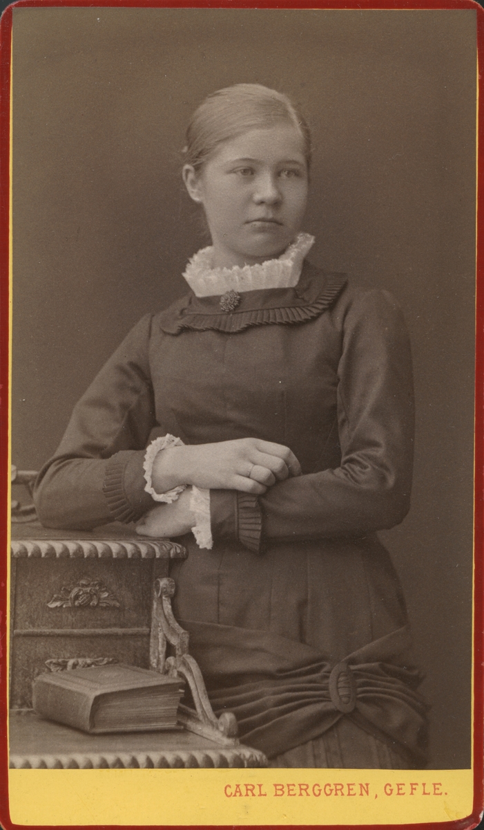 Hulda Lindeberg, 1883.