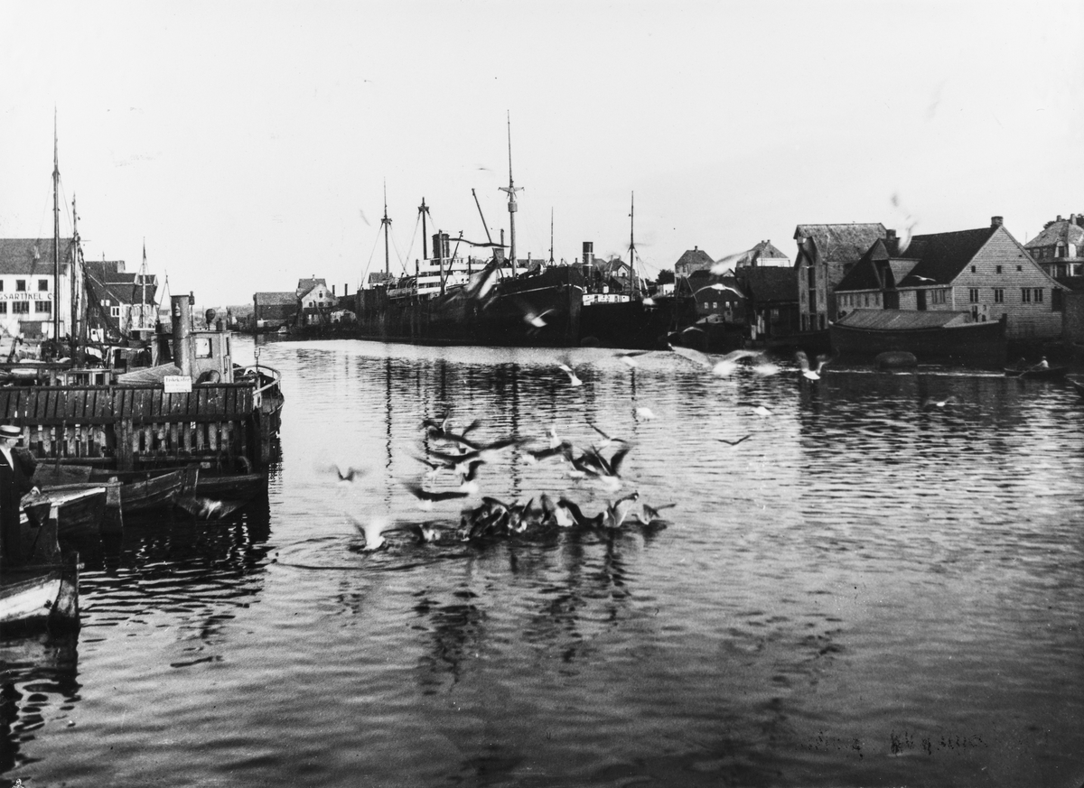 Smedasundet sett mot syd, ca. 1935.