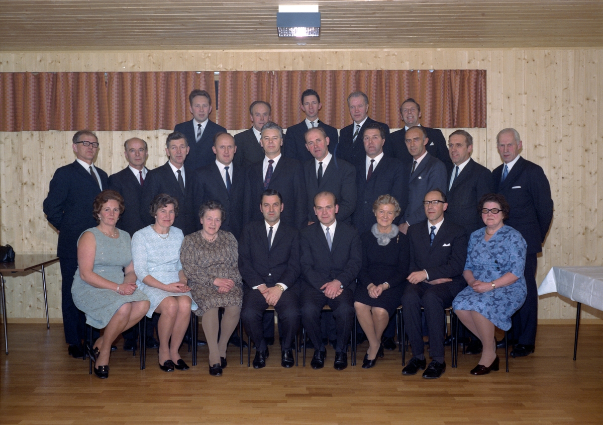 Kommunestyret i Meldal 1968-1971.