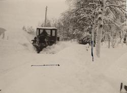 Plogkjøring Elverum-Rena vinteren 1928