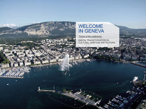 Geneva CODOC 2020 Digital transformation in cultural heritage institutions