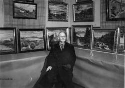 Utstillingen av Andreas Sylthe malerier januar 1940 ved Alex