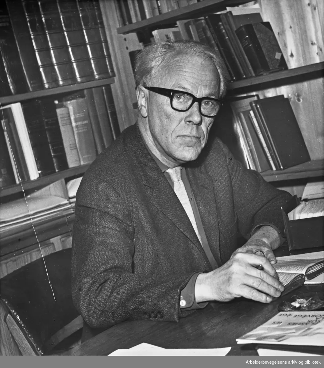 Hans Vogt. Foto 1965 - 1970.