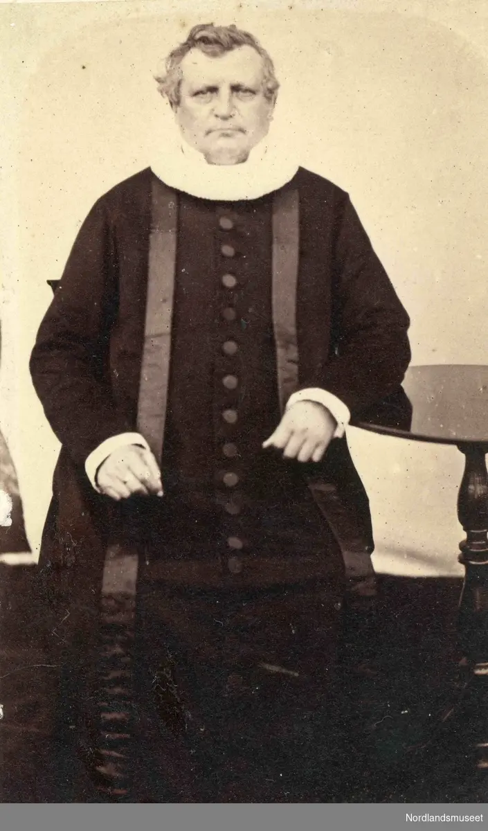 Sogneprest Carl Nicolai Bugge. Prest i Steigen fra 1849 til 1862.