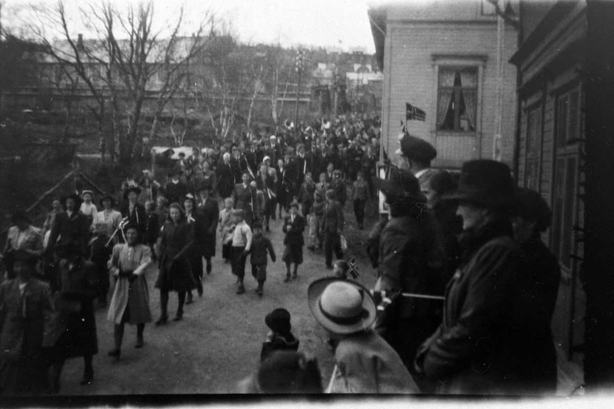 17. maitog i Eriks gate, 1945