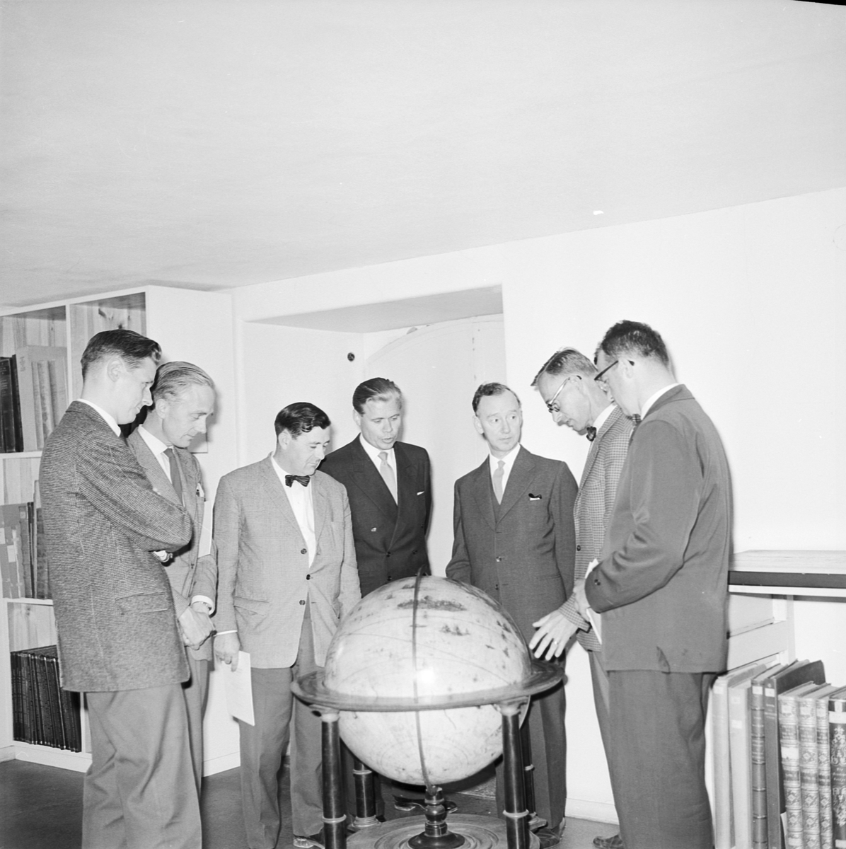 Carolina Redivivas utbyggnad diskuteras, Uppsala, juli 1960