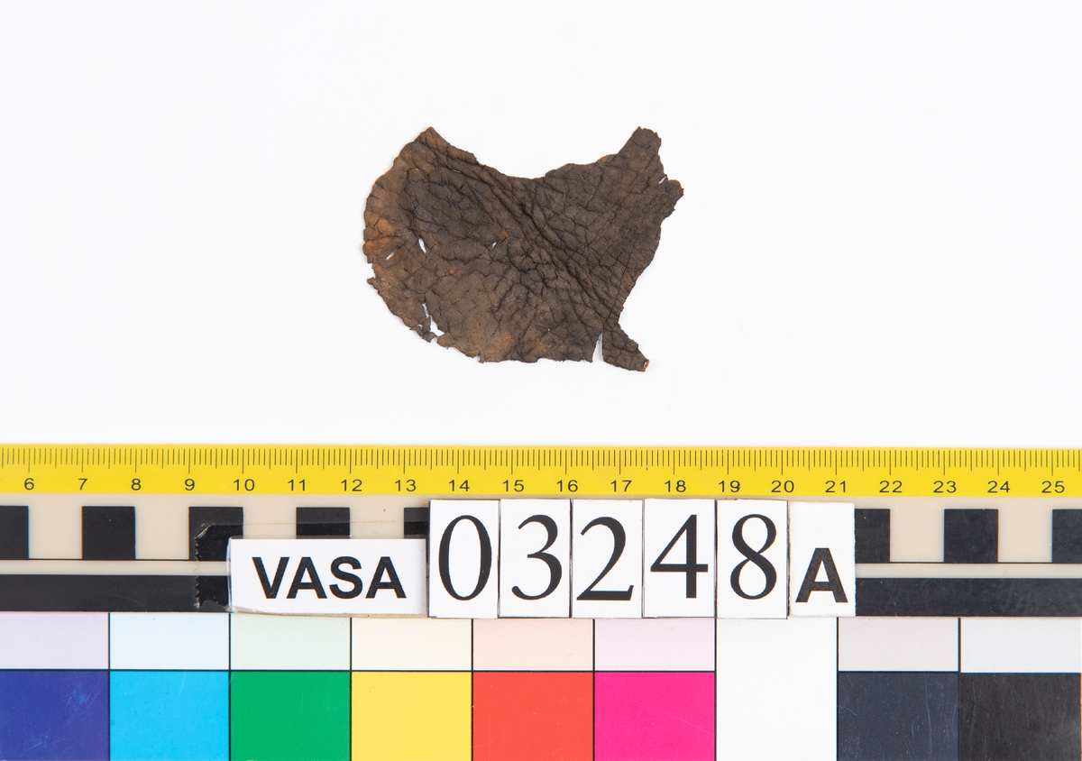 Fyndet hittades i närheten  av "skelett A" eller Adam som han också har kommit att kallas. Fyndnumret består av 13 textilfragment av sex olika textilier och ett mindre läderfragment fördelade på fyra askar (a-d).

Fem av textilierna är av ull vävt i tuskaft (03248c-d) och ett mindre fragment av ett spunnet snöre av bastfiber som är täckt av vax eller tjära (03248b). Tre av fragmenten i 03248d är av samma tyg som finns i  03223c och 08998a som troligen varit en byxa.  Idag består byxorna av sammanlagt 30 mindre fragment vävda av ull i tuskaft i en gråsvart färg. Tyget har ursprungligen varit ett relativt tätt kläde, vilket är ett ylletyg som efterbehandlats genom att ullen ruggats upp och överskurits för att skapa en tät, jämn lugg på tygets yta. I övrigt är textilierna i fyndet mycket fragmentariska och det är i dagsläget inte är klart vad de ursprungligen har varit.

För mer detaljerad information från textildokumentationen (år 2021) se länkade filer.