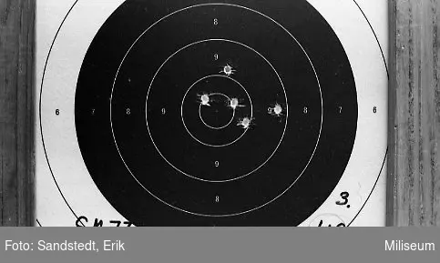 Pistolskyttetavla, SM - 77, 3. Resultat 48.