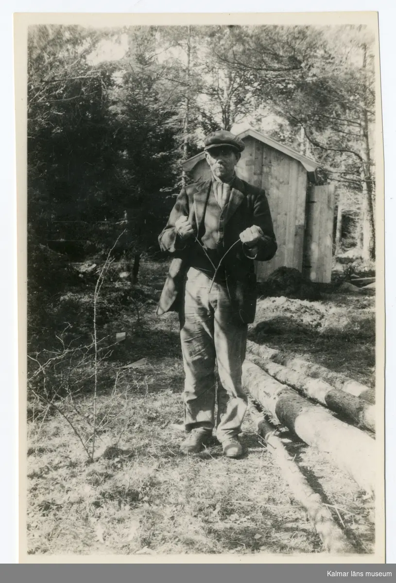 Brunnsborrare på Vänvik 1930.