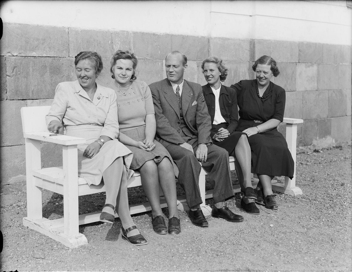 Medborgarskolan, deltagare, Gimo Herrgård, Uppland 1950-talet