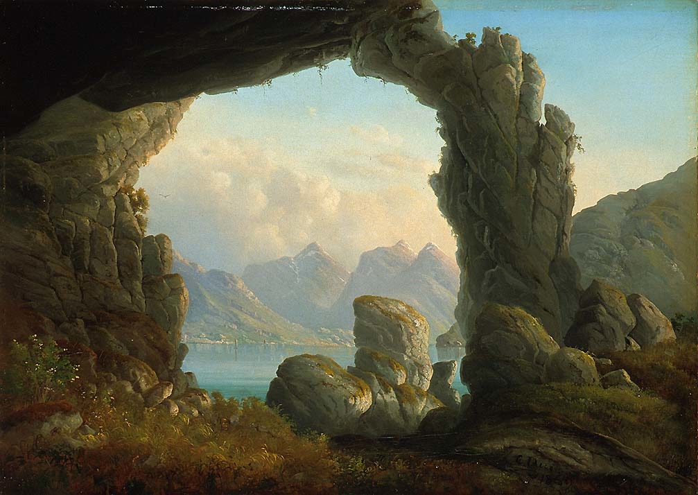 Porten ved Omgang i Øst-Finnmark [Maleri]
