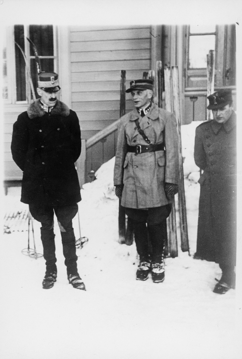 krigen, H.M. Kong Haakon, H.K.H. Kronprins Olav, General Ruge, Nord-Norge april -mai 1940