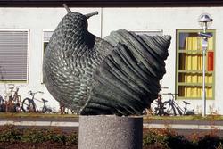 Snegle [Skulptur - Metallarbeid (bronse)]