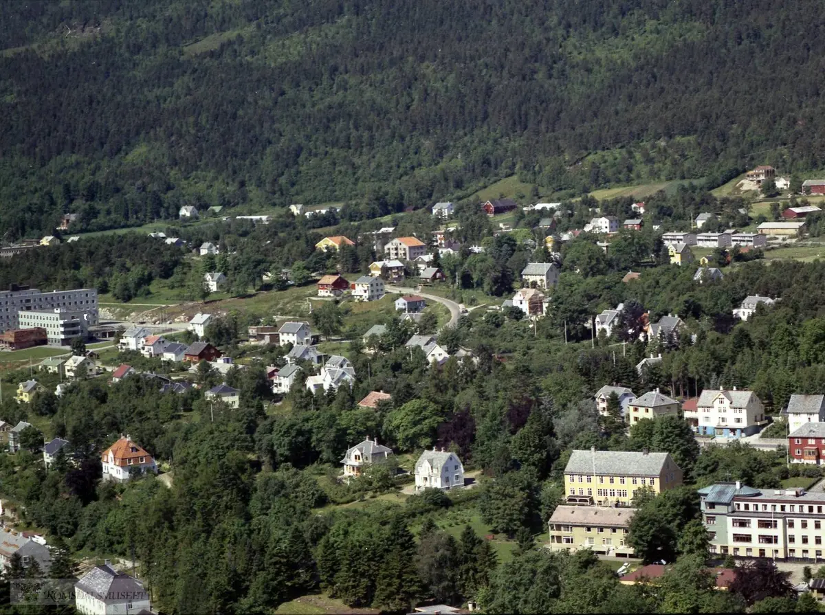 St. Carolus sykehus, Symra barnehjem, Molde sykehus til venstre..Parkveien, Symra Barnehjem, Sykehus